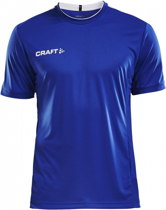Craft - Progress Training Tee - Bleu & blanc