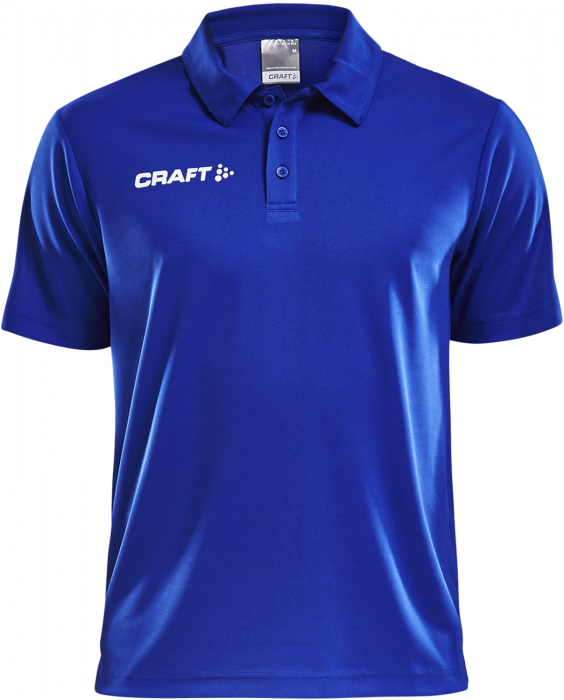 Craft - Progress Polo Pique Youth - Blue & white
