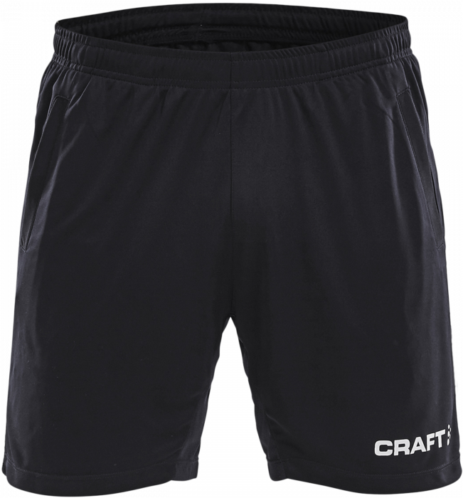 Craft - Progress Practice Shorts Youth - Black & white