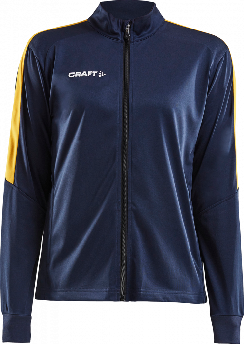 Craft - Progress Jacket Women - Navy blue & yellow
