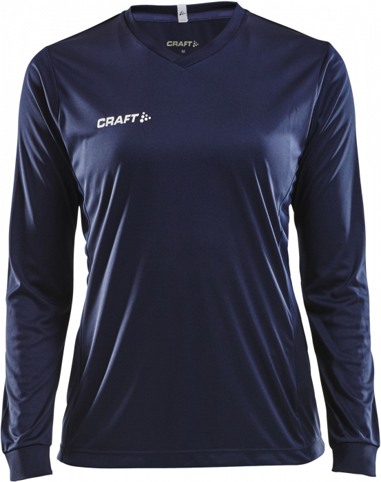 Craft - Squad Go Jersey Solid Ls Woman - Bleu marine