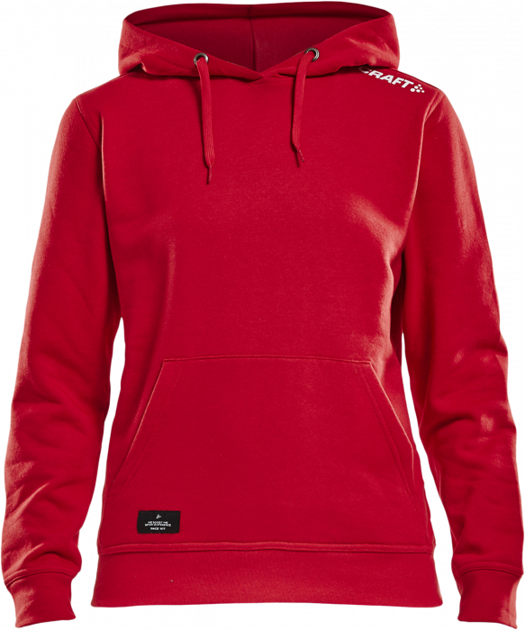 Craft - Hoodie Women - Rosso