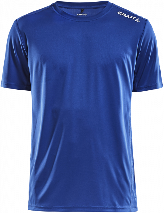 Craft - Rush Ss Tee Youth - Royal Blue & white