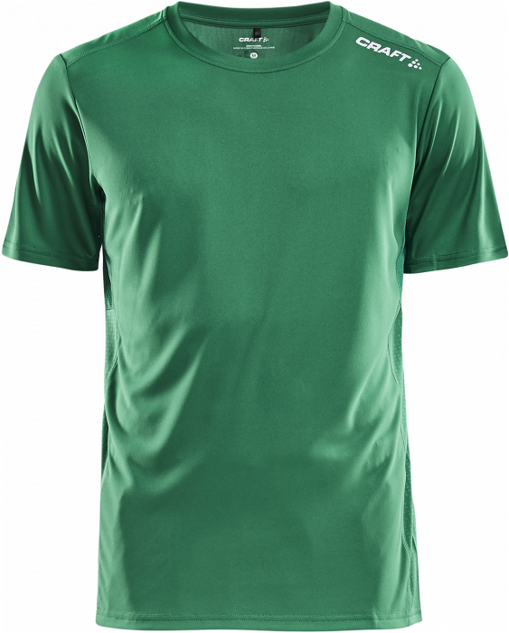 Craft - Rush Ss Tee Youth - Green & white
