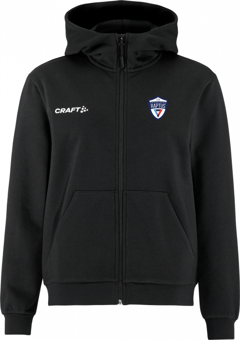 Craft - Vk Raptus Hoodie W. Zip Women - Svart