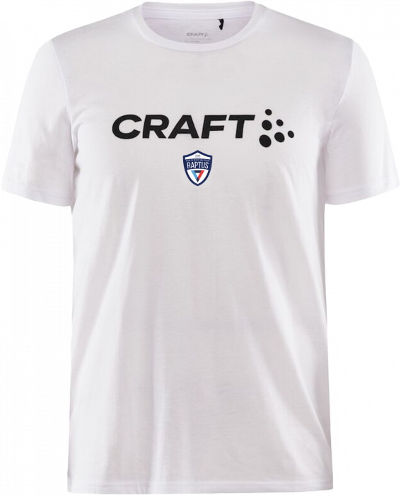 Craft - Community Logo Ss Tee Men - Bianco & nero