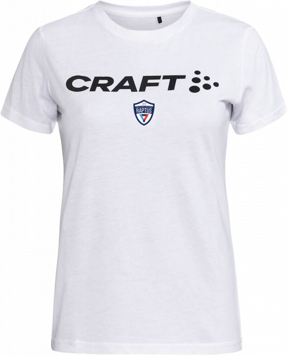 Craft - Community Logo Ss Tee Women - Branco & preto