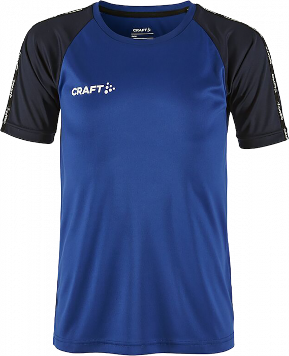 Craft - Squad 2.0 Contrast Jersey Jr - Club Cobolt & bleu marine