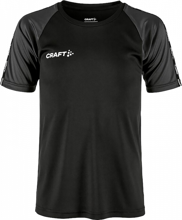 Craft - Squad 2.0 Contrast Jersey Jr - Noir & grante