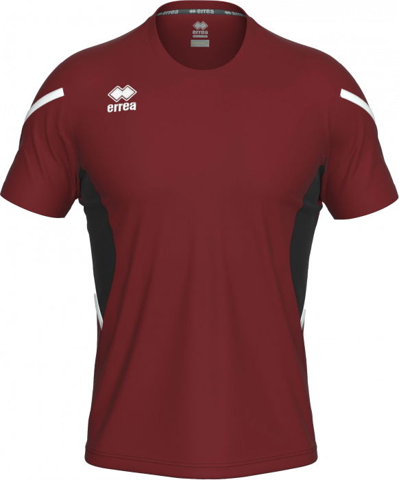Errea - Curtis Player Jersey Jr - Bordeaux & black