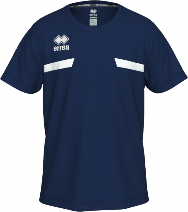 Errea - Mark Player Jersey - Navy Blue & white