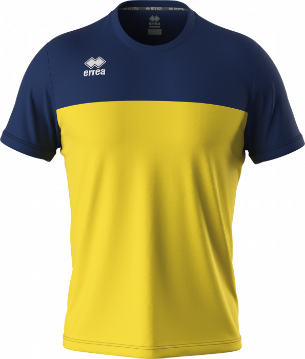 Errea - Brandon Jersey - Amarillo & navy blue