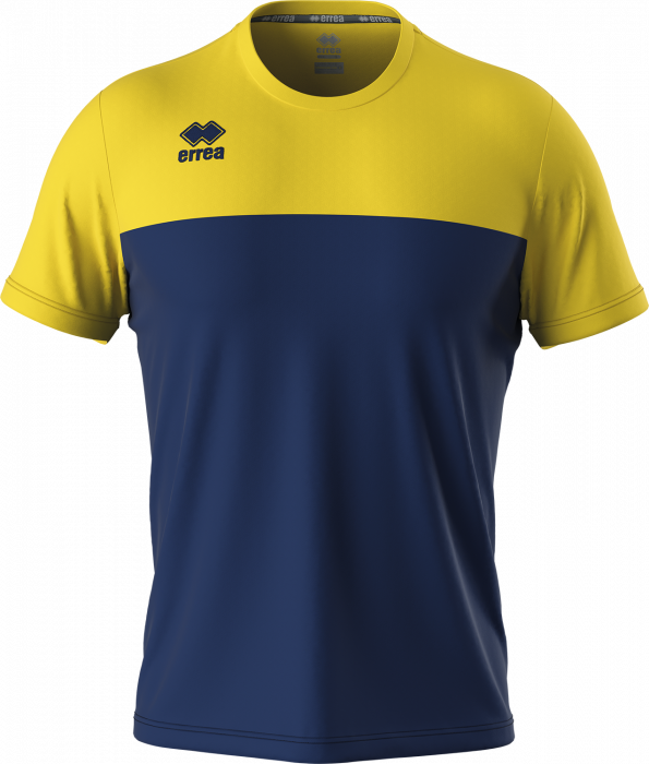 Errea - Brandon Jersey - Navy Blue & jaune
