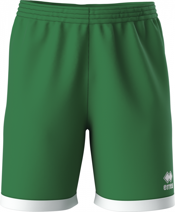 Errea - Brandon Shorts - Green & white