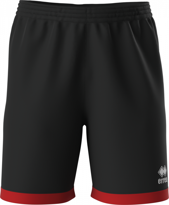 Errea - Brandon Shorts - Black & red