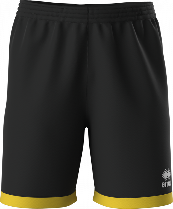 Errea - Brandon Shorts - Nero & giallo