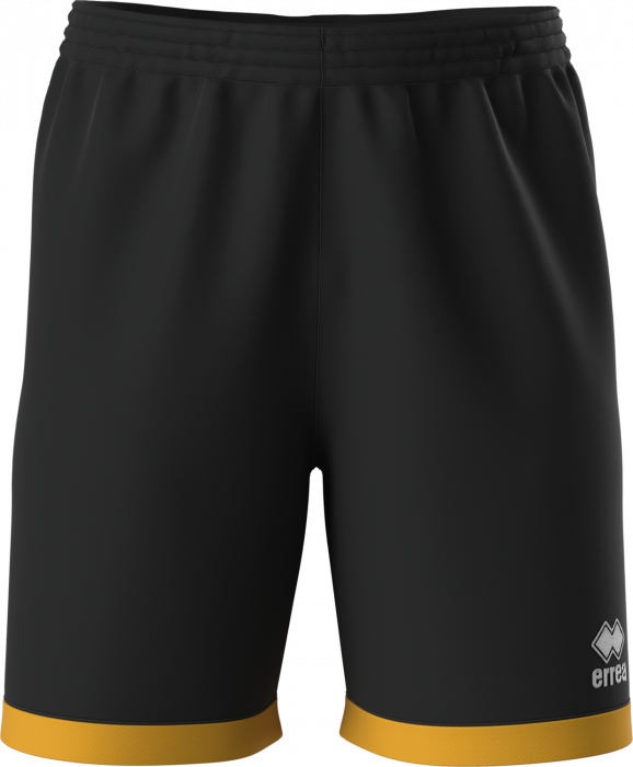 Errea - Brandon Shorts - Nero & giallo