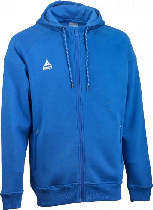 Select - Oxford V25 Hoodie W. Zip - Blu