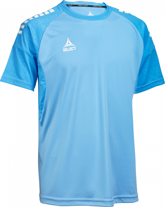 Select - Spain V25 Player Shirt S/s - Lichtblauw & wit